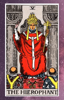 The Hierophant Tarot Card