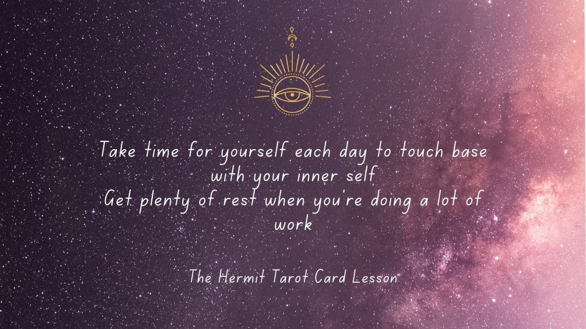 Lessons The Hermit Tarot Card Wants To Teach You