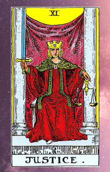 Justice Tarot Card