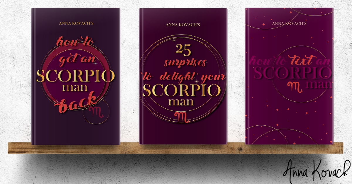 Scorpio Man Secrets Bonus Books by Anna Kovach Astrologer