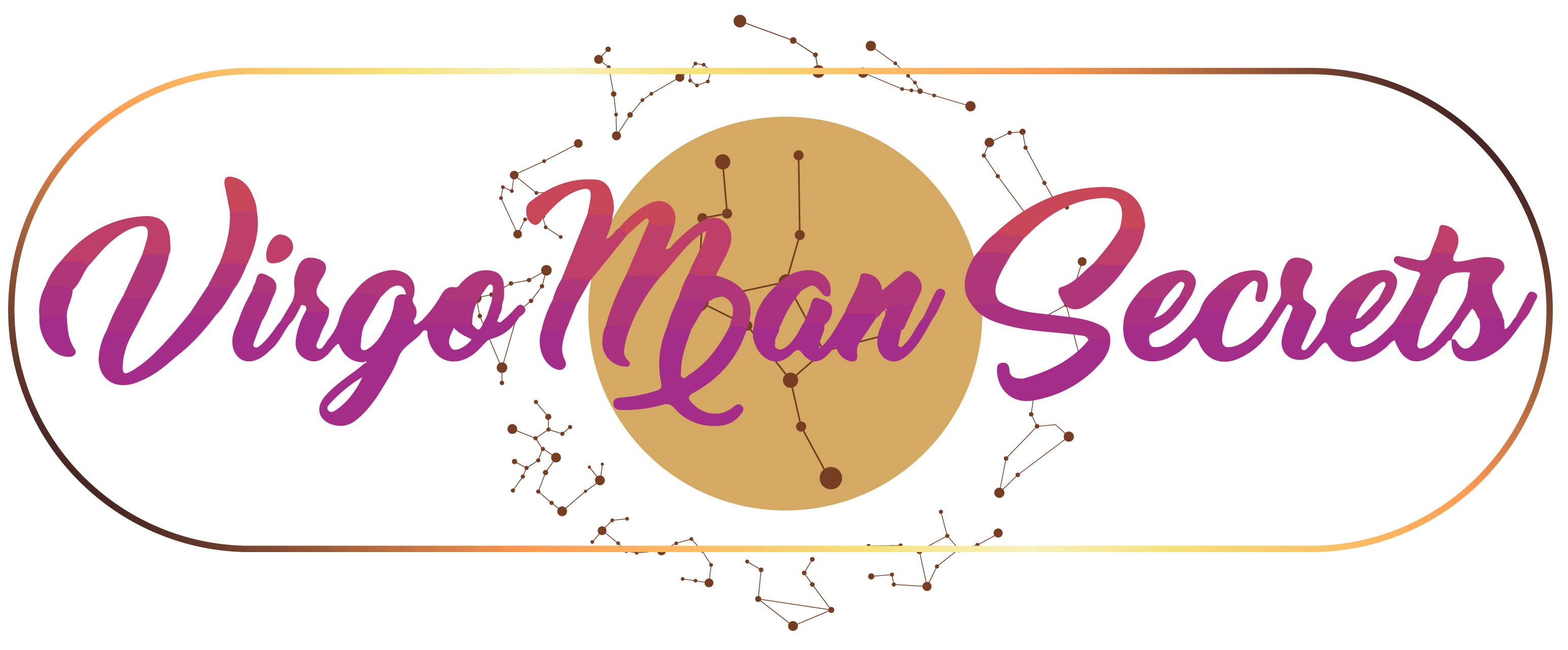 Virgo Man Secrets Logo